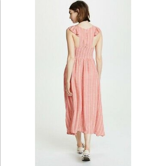 Free People Red Chambray Dress - Picture 7 of 10